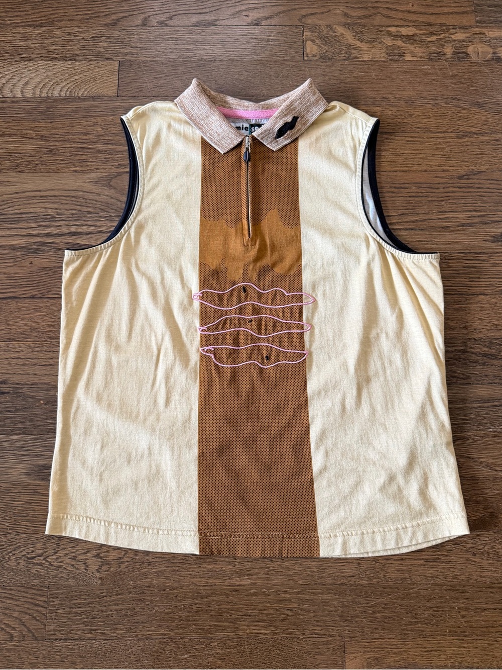 jamie sadock 90s quarter zip tank top